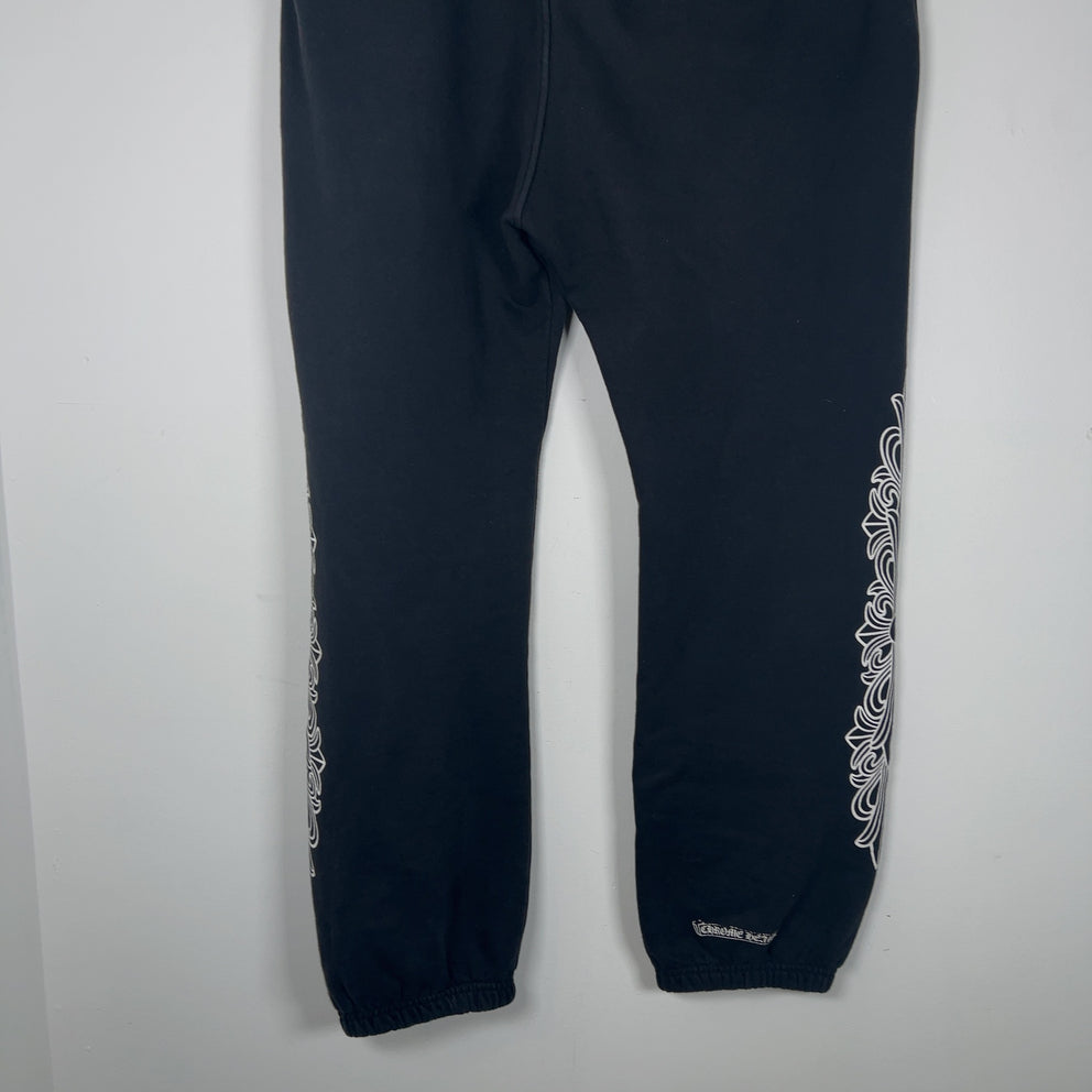 Chrome Hearts Floral Cross Sweatpants