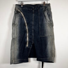 RIck Owens Drkshdw Denim Aircut Shorts