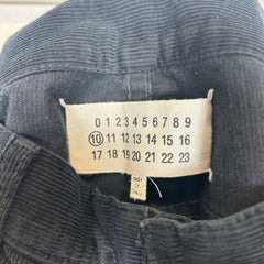 Maison Margiela Black Corduroy Size 31