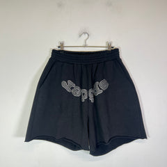 Sp5der OG Web V2 Rhinestone Sweat Shorts