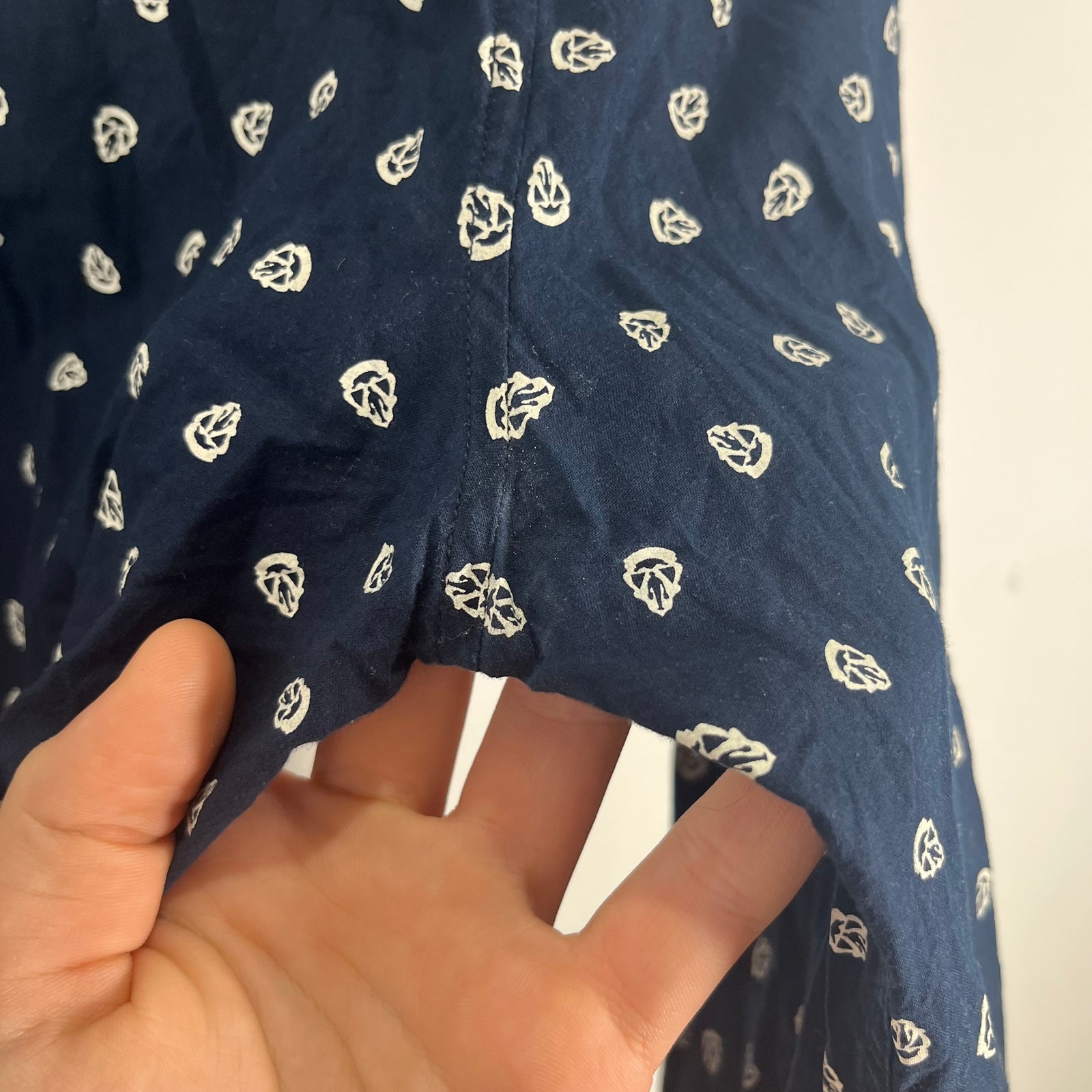 Gucci All Over Logo Print Button-Up Shirt Size M