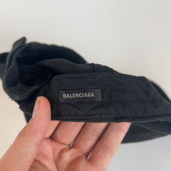 Balenciaga 'Be Different' Logo Denim Hat