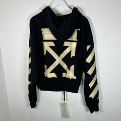 Off-White Stencil Tape Graphic Hoodie Size S