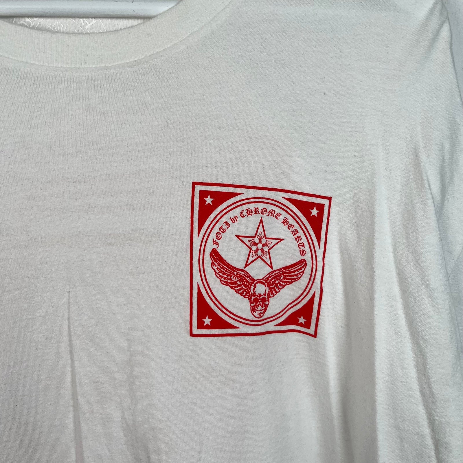 Chrome Hearts Foti 'Jarvis' Graphic Longsleeve Size XL