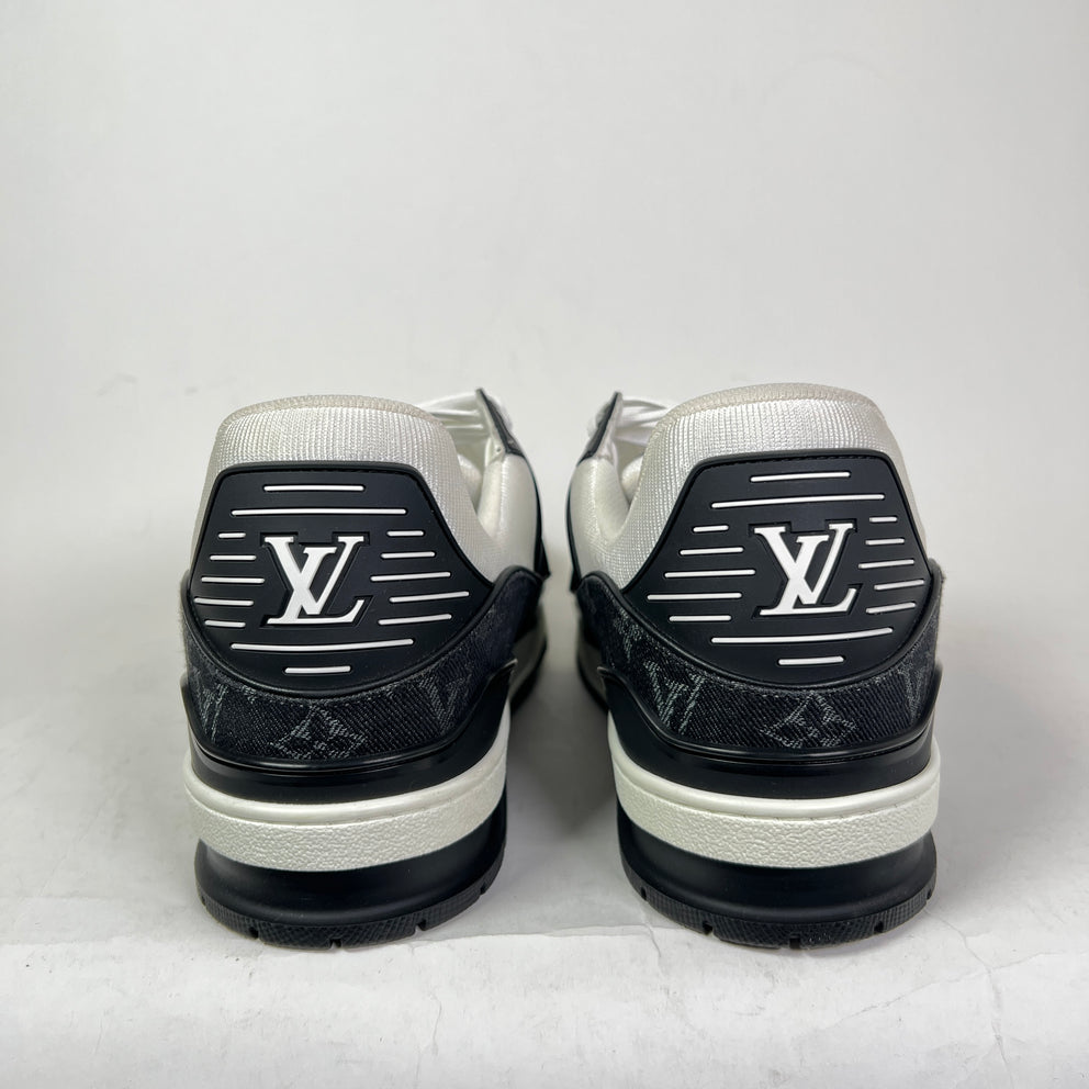 Louis Vuitton Denim Monogram LV Trainers