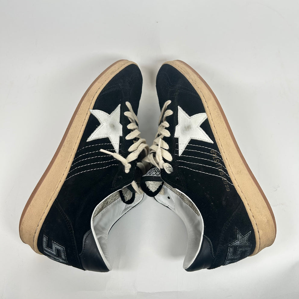 Golden Goose Black Ball Star Sneaker Size 42