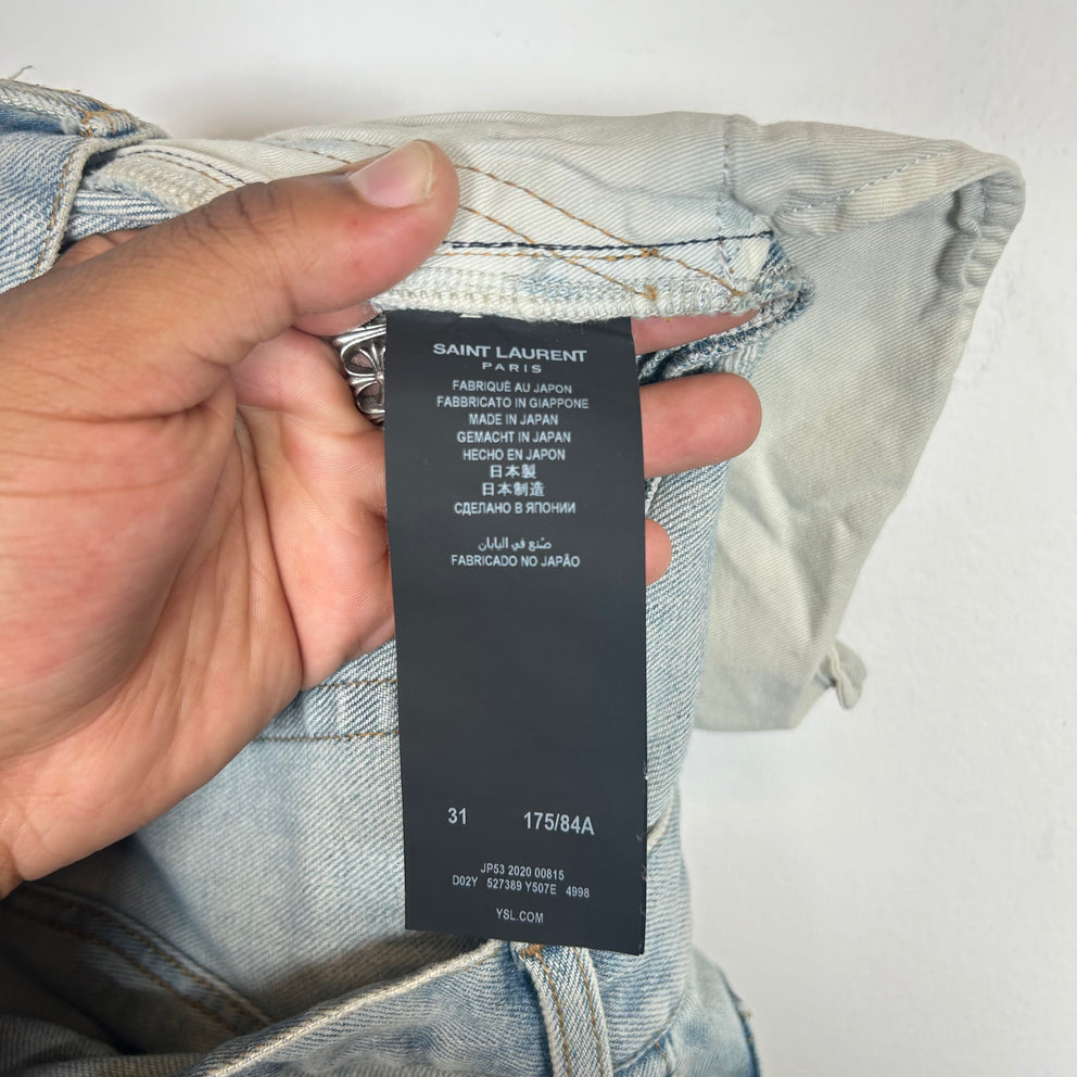 Saint Laurent D02 Lightwash Jeans Size 31