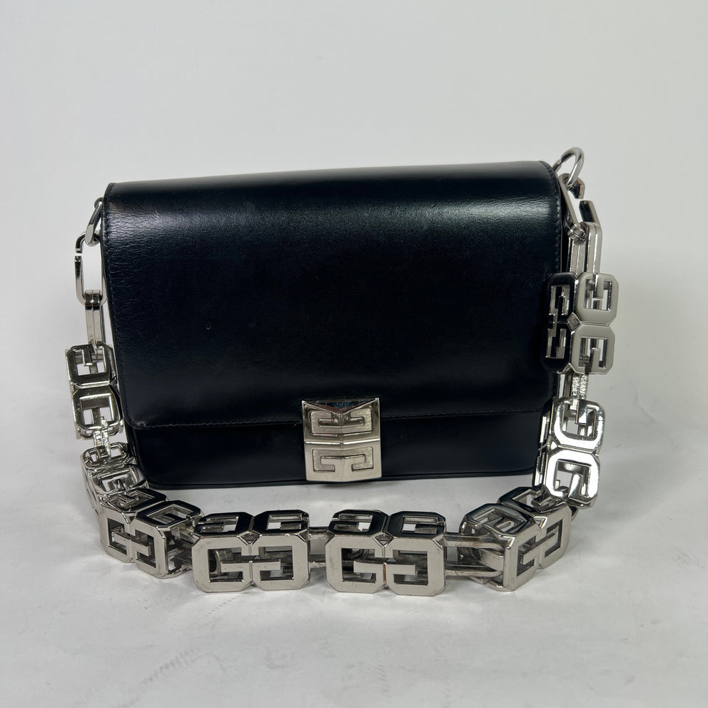 Givenchy 4G Chain Leather Shoulder Bag