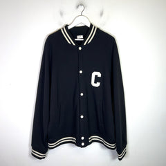 Celine 2022 Striped Logo Varsity Jacket