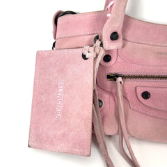 Balenciaga Small Suede Le City Bag