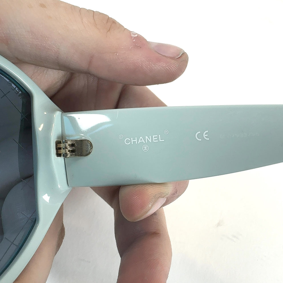 Chanel Reflective Round Shield Sunglasses