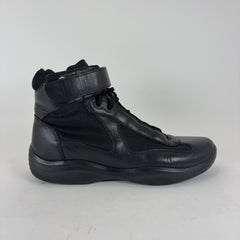 Prada Black High-Top America Cups