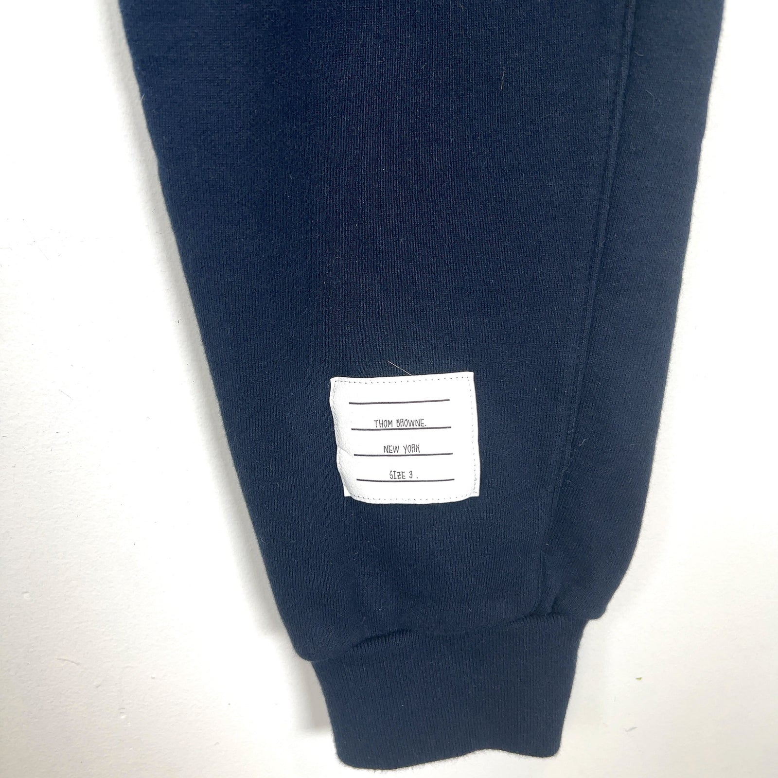 Thom Browne 4-Bar Navy Sweatpants