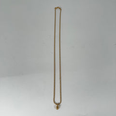 Emanuele Bicocchi Gold Skull Necklace