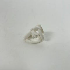 Chrome Hearts White Silicone Infinity Ring