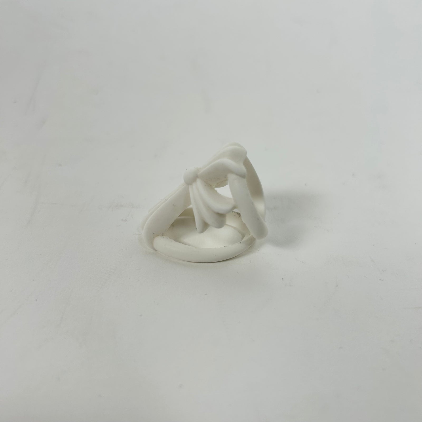 Chrome Hearts White Silicone Infinity Ring
