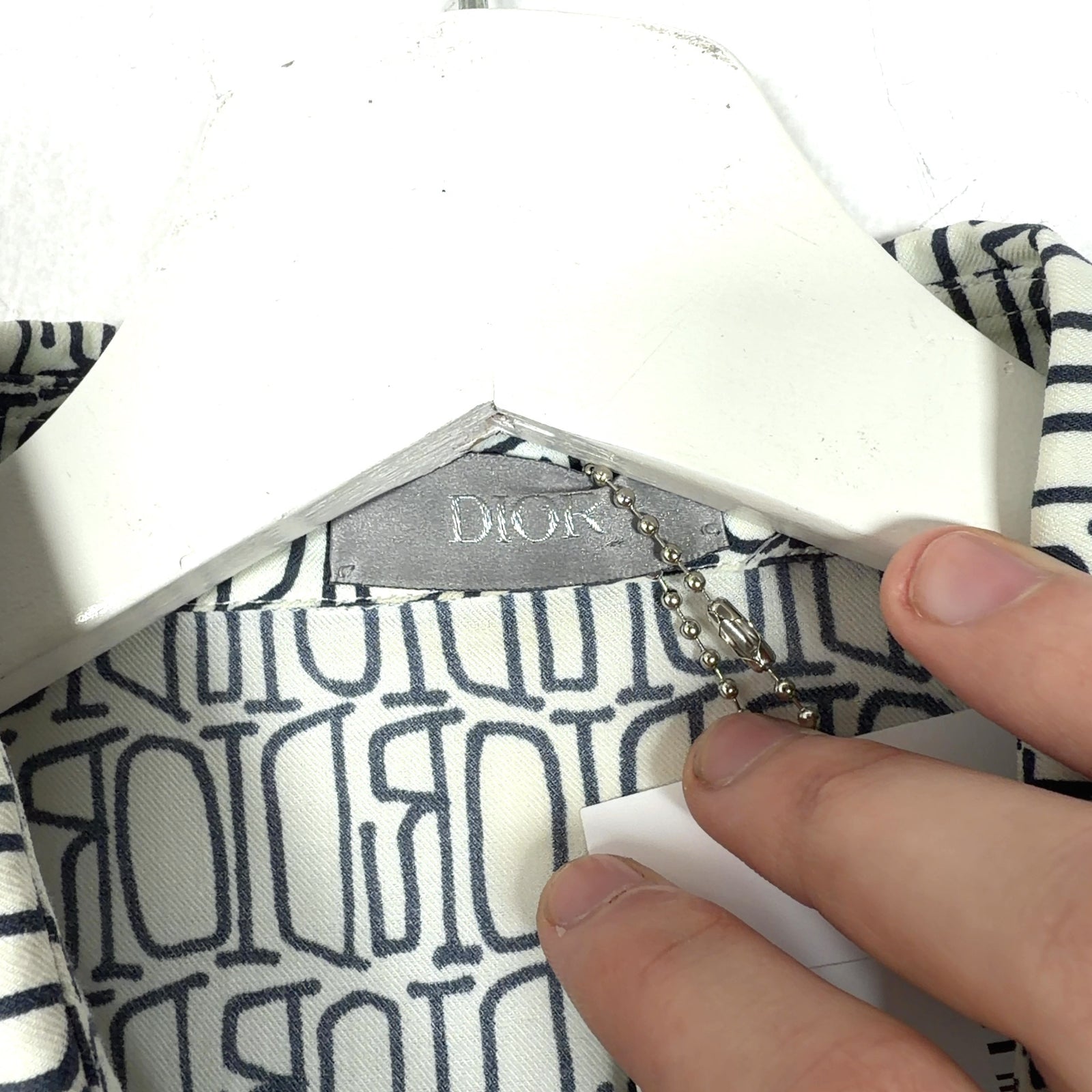 Dior All-Over Print Button-Up Shirt