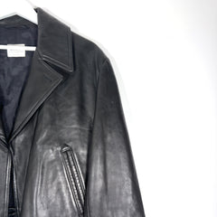 Armani Collezioni Lambskin Leather Jacket