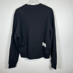 Amiri x Wes Lang Black Curve Logo Crewneck Size S