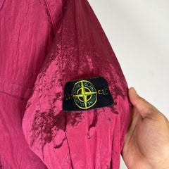 Stone Island Purple Nylon Jacket Size XL
