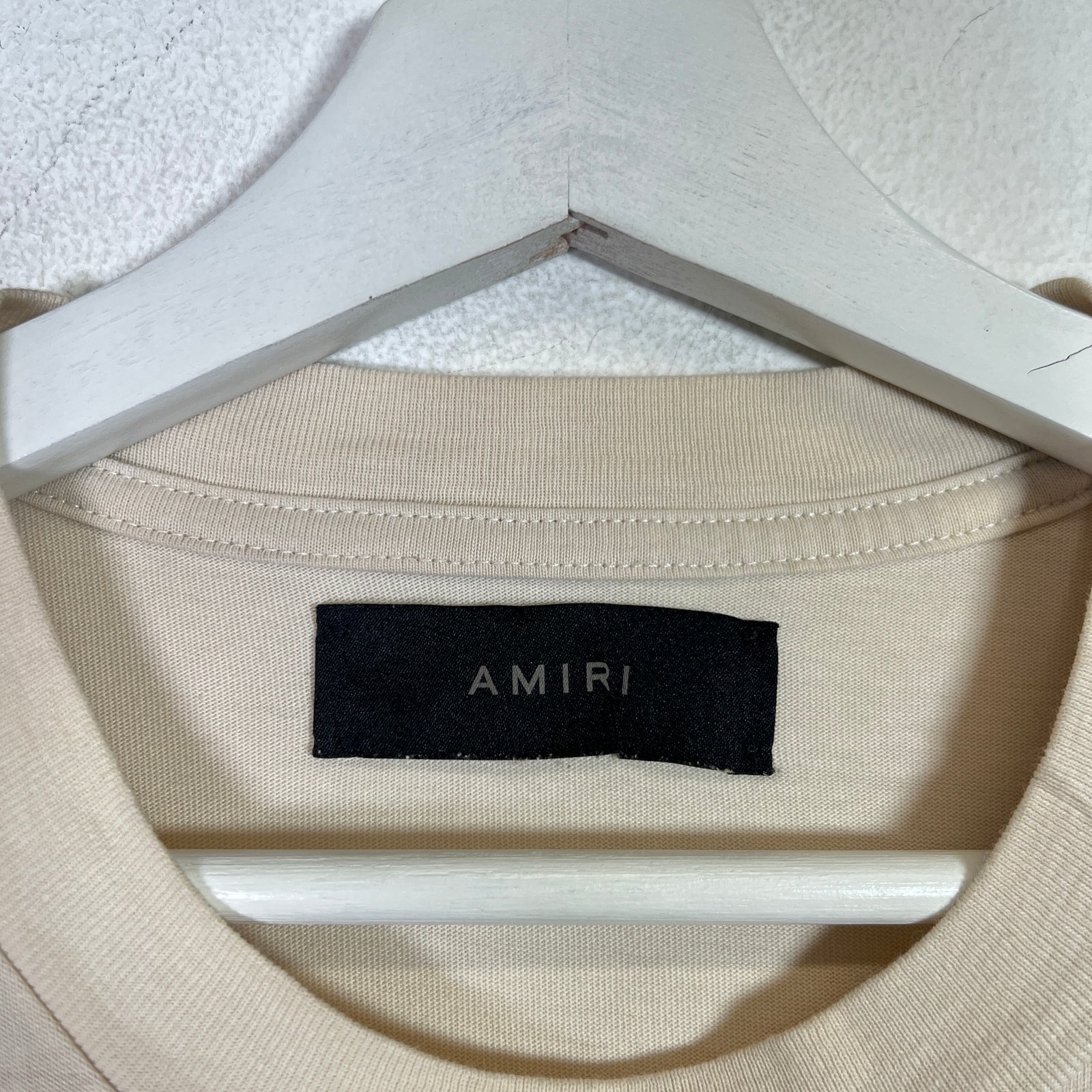Amiri Staggered Logo T-Shirt