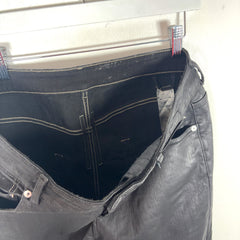 Rick Owens DRKSHDW Detroit Waxed Denim Jeans