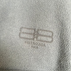 Balenciaga Black/Navy Fleece Reversible Puffer Size 1