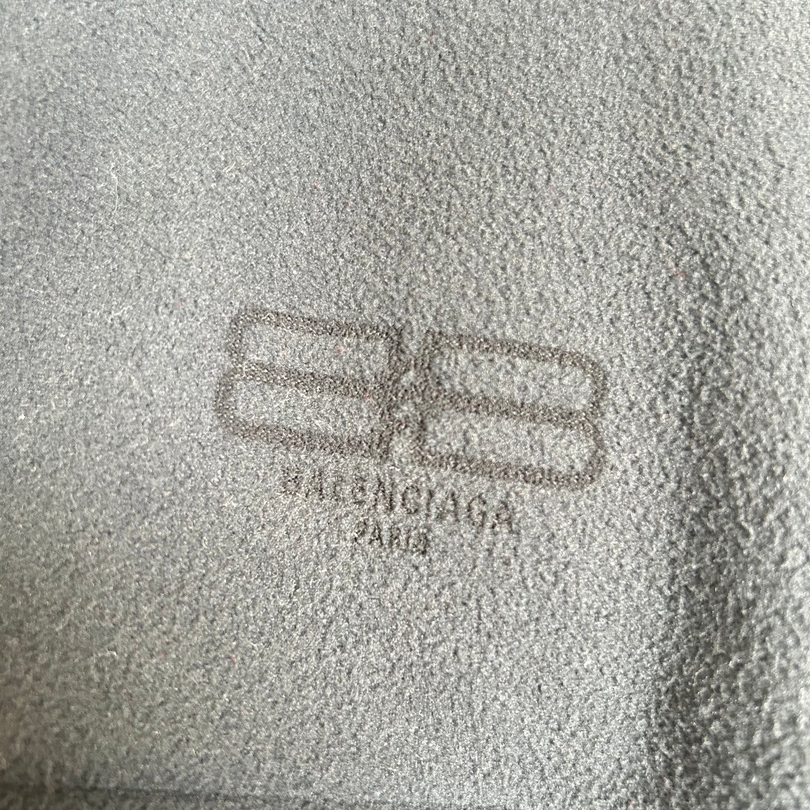 Balenciaga Black/Navy Fleece Reversible Puffer Size 1