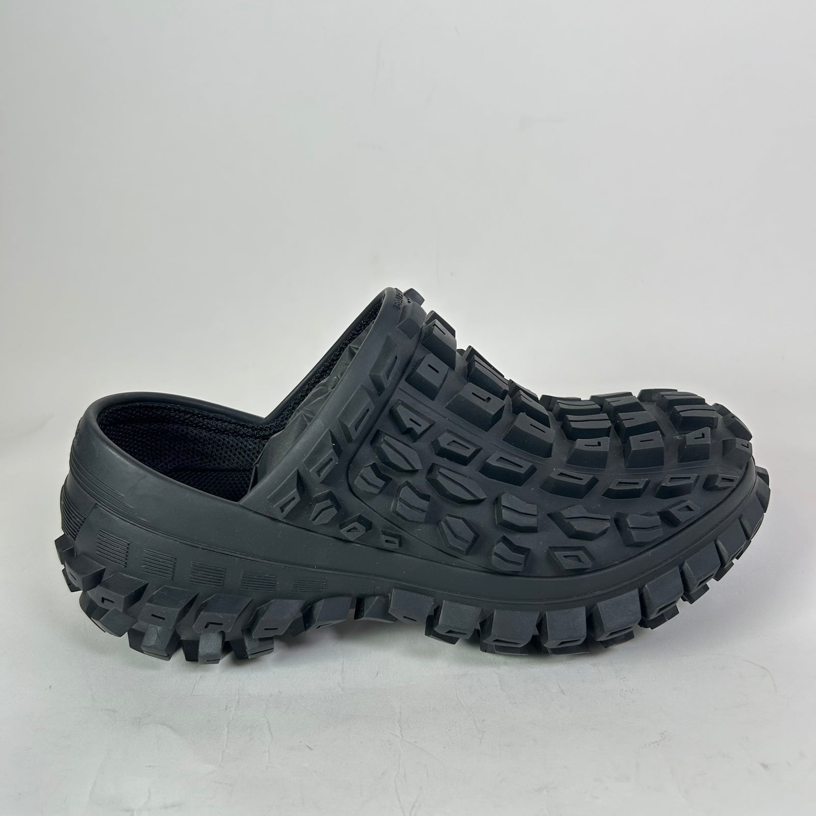 Balenciaga Black Defender Clogs