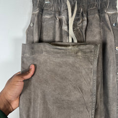 Rick Owens Drkshdw Dust Waxed Pusher Pants Size XS