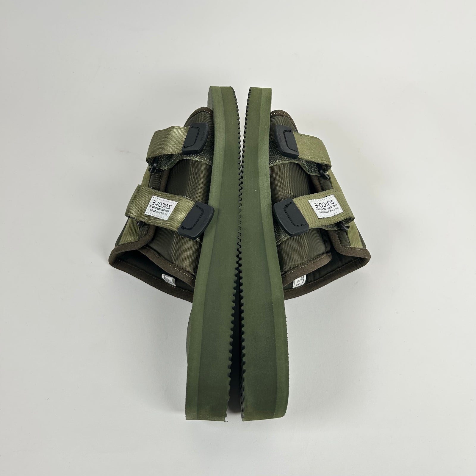 Suicoke Olive Green Kaw-Cab Sandals Size 10