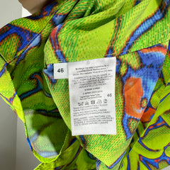 Bottega Veneta Multi Color Short Sleeve Shirt Size 46