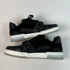 Louis Vuitton Black Monogram Trainers Sz LV8