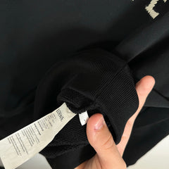 Loewe Black Embroidered Logo Sweater Size L