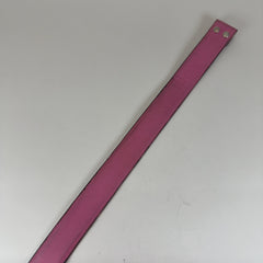 Chrome Hearts 'CH' Buckle with Pink Belt Strap