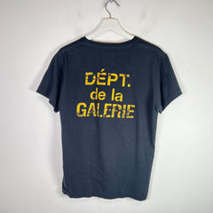 Gallery Dept Black French Logo T-Shirt Size M
