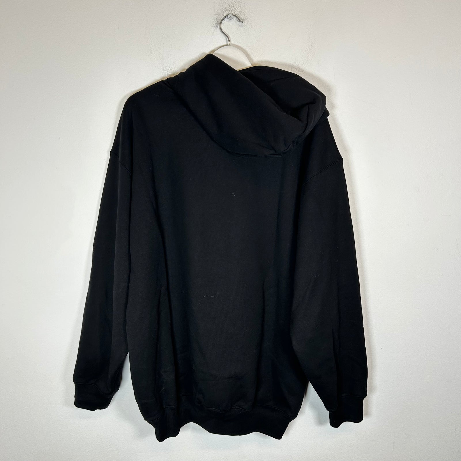 Balenciaga Black Copyright Logo Hoodie Size M