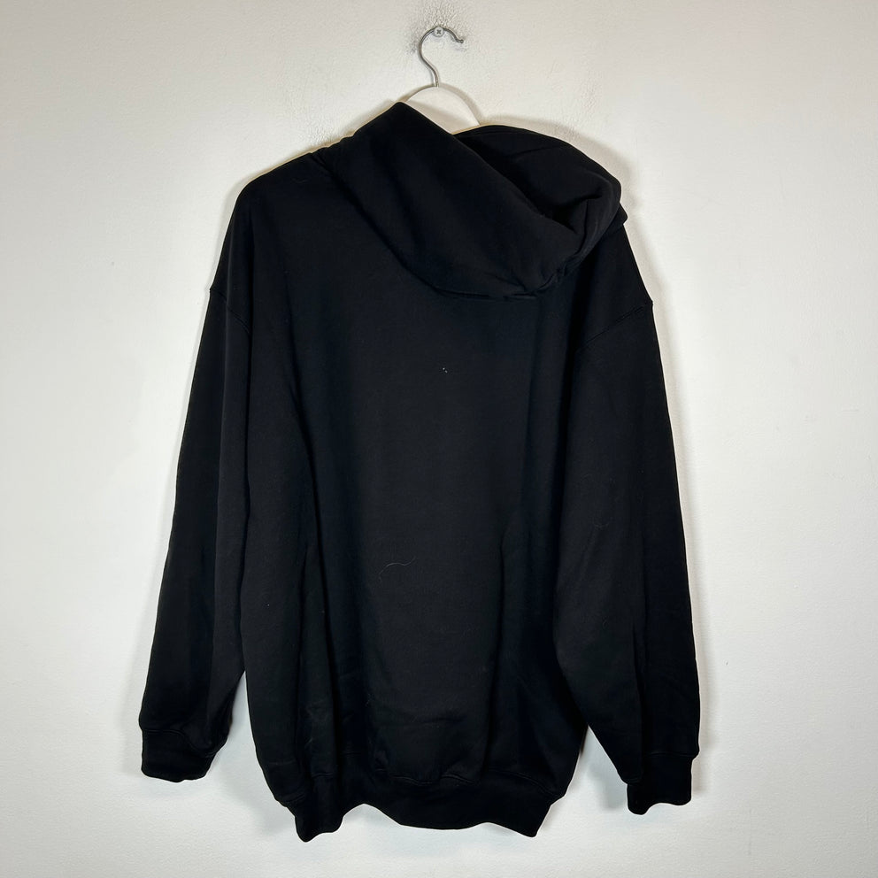 Balenciaga Black Copyright Logo Hoodie Size M
