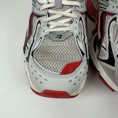 Balenciaga Red/Silver 'Xpander' Low-Top Sneaker Size 10