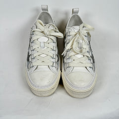 Amiri White/Grey Star Court Low Sneakers Size 42