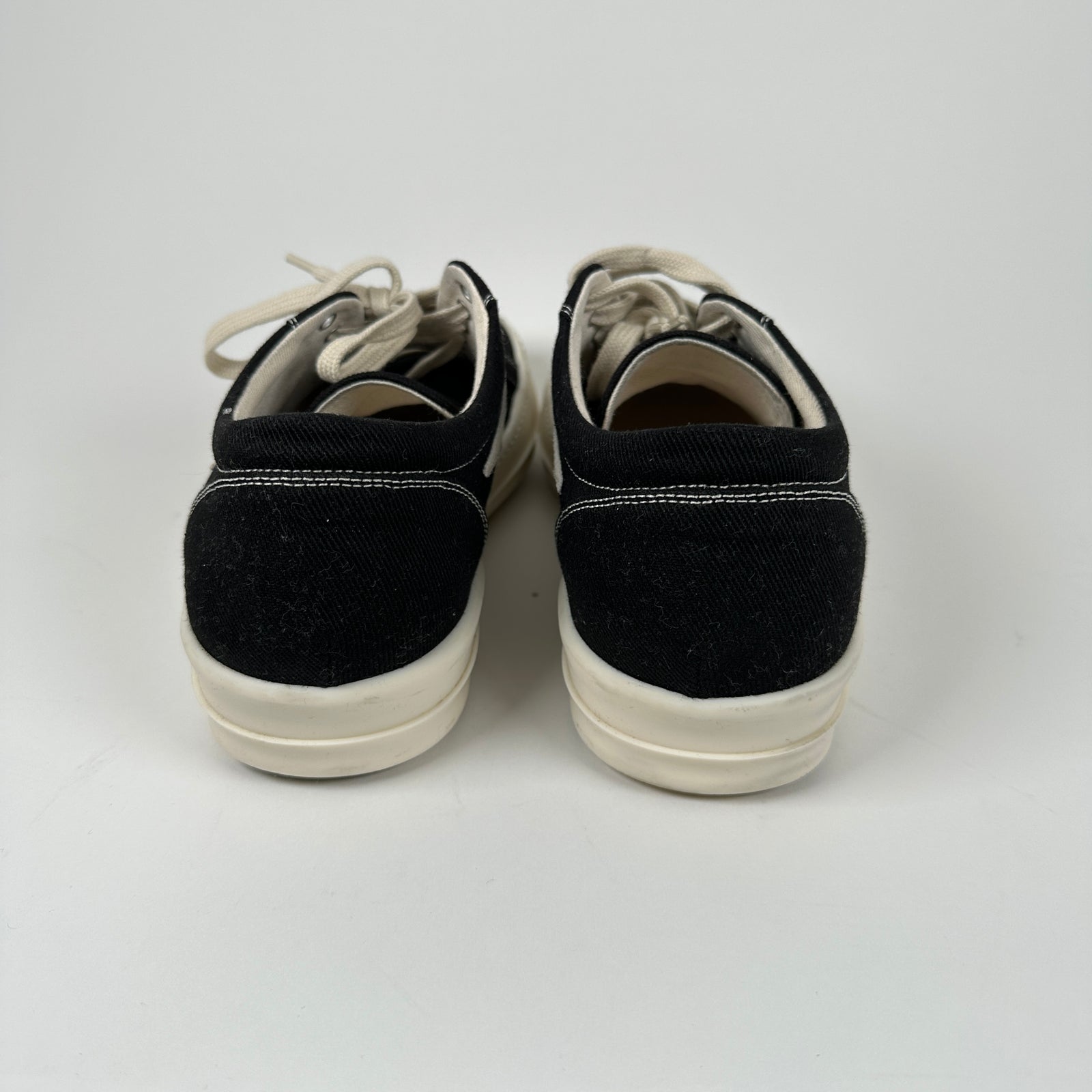 Rick Owen DRKSHDW Vintage Black Low Top Size 9