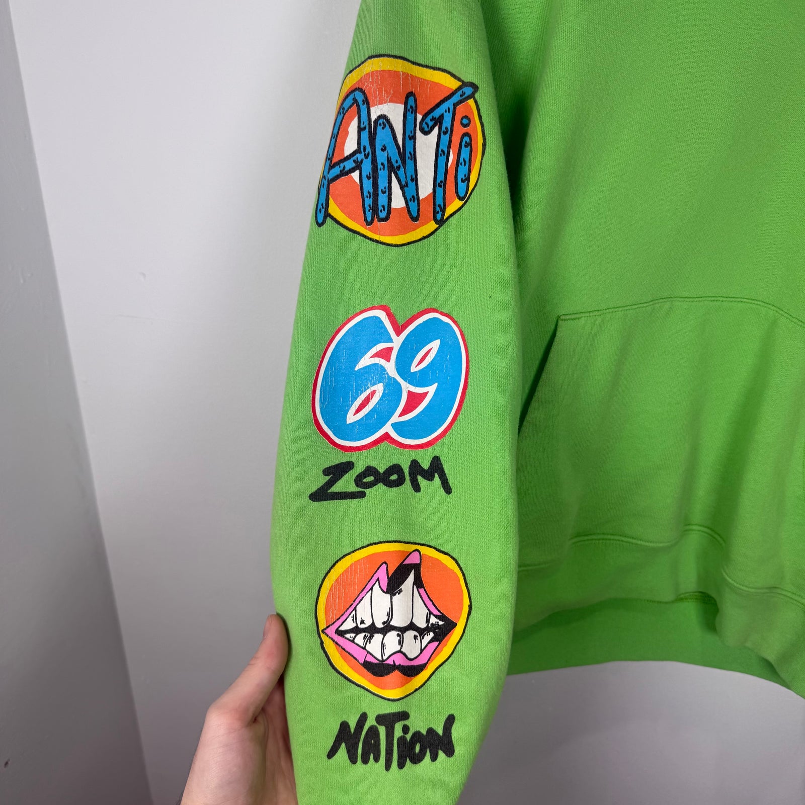 Chrome Hearts x Matty Boy Green 'Sex Records' Graphic Hoodie Size XS
