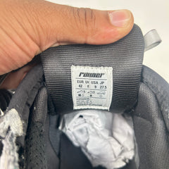 Balenciaga Grey/Yellow Runner Size 42