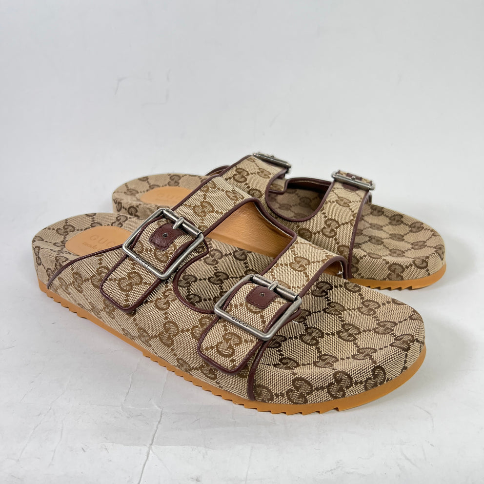 Gucci GG Canvas Sandals