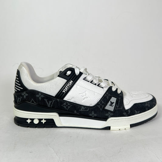 Louis Vuitton Denim Monogram LV Trainers