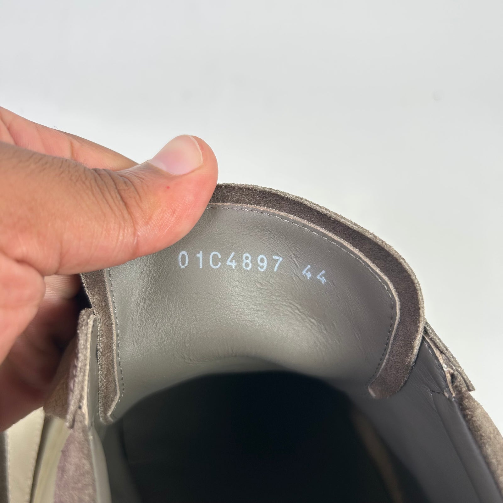 Rick Owens Dust Suede Vintage Sneakers