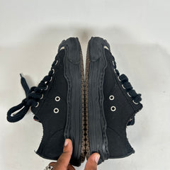 MMY Black/Black Hank OG Sole Canvas Sneaker Size 40