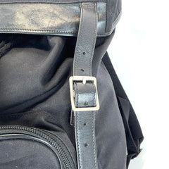 Saint Laurent Double Leather Strapped Backpack