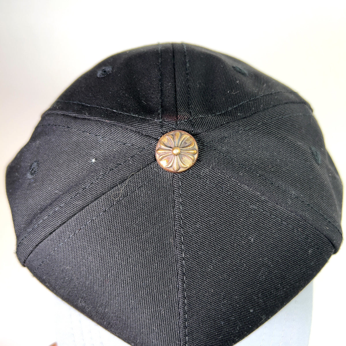 Chrome Hearts Black CH Baseball Hat