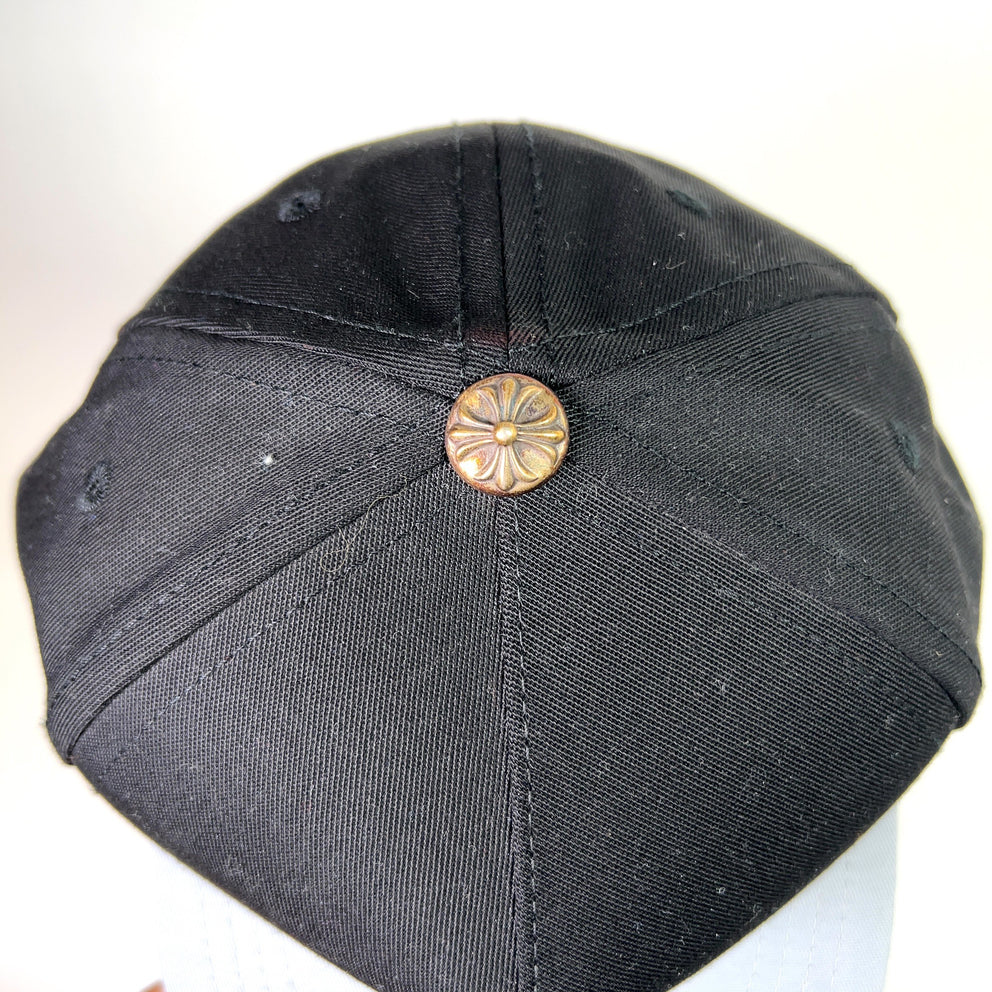 Chrome Hearts Black CH Baseball Hat